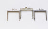7cm ( 2.75") Small Metal Purse Frame Coin Purse Frame Bronze, Silver And Black