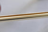 22cm (8") Gold Purse Frame With Large Red Kisslock Glue-In Style Closure Frame