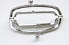13cm (5") Silver Purse Frame Glue-in Style Bag Hanger Double Purse Frame