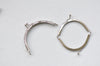 8.5/10.5/12.5/15.5cm (3"to 6") Retro Silver Purse Frame Sewing Purse Frame