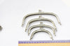 8.5/10.5/12.5/15.5cm (3"to 6") Retro Silver Purse Frame Sewing Purse Frame