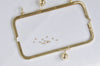 20cm x 6cm ( 8" x 2 1/2") Purse Frame Big Kisslock With Screws