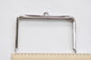 6" Silver Purse Frame Handle Purse Frame Glue-In Style 16.5 x 10cm ( 6 1/2"x 4")