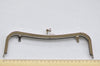 9" ( 23.5cm) Elegant Silver Metal Purse Frame Vintage Clutch Bag Making Supplier 23.5cm x 7cm ( 9"x 2 3/4")