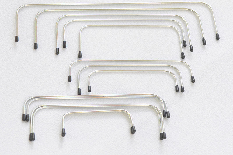 One Pair Internal Purse Frame Rectangular Internal Wire Frames 10cm(4"), 13cm(5"), 15cm(6"), 20cm(8"), 25cm(10"), 30cm( 12")