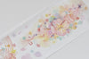 Flower Wide Adhesive Planner Washi Tape 40mm Wide x 5M Roll A12404