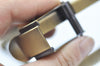 22cm Brushed Brass Metal Closure Purse Frame Doctor Bag With Screw