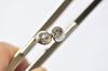 9" ( 23.5cm) Elegant Silver Metal Purse Frame Vintage Clutch Bag Making Supplier 23.5cm x 7cm ( 9"x 2 3/4")