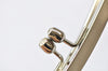 9" ( 23.5cm) Elegant Silver Metal Purse Frame Vintage Clutch Bag Making Supplier 23.5cm x 7cm ( 9"x 2 3/4")