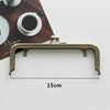 Rectangular Bronze Purse Frame Clutch Bag Purse Frame Sewing Bag Maker Various Size