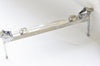 22cm Brushed Brass Metal Closure Purse Frame Doctor Bag With Screw