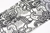Retro Black Washi Tape Vintage Flower Washi Tape 100mm x 7M A13259