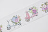 Motorcycle Washi Tape Scrapbooking Tape 30mm wide x 5M long A13391