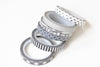 Black Washi Tapes Set Skinny 6 Rolls A Set 6mm Wide x 5 Meters A12723
