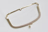 6" Light Gold Purse Frame Retro Clutch Purse Frame Making 14cm x 6cm ( 6"x 2")