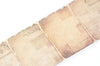 Vintage Burned Book Washi Tape Wide Masking Tape 60mm wide x 5 Meters A10696