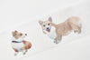 Cute Dog Washi Tape Corgi Journal Tapes 30mm Wide x 5M Roll A12804
