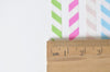 Rainbow Washi Tapes Skinny Tape 4 Rolls A Set 6mm Wide x 5 Meters A12807