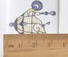 Vintage Lamp Washi Tape Lined Journal Tape 35mm wide x 5M A13025