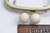 13cm( 5") Antique Bronze Metal Purse Frame With Wood Head Kisslock Glue-in Purse Frame Various Color