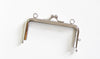 11cm ( 4 ") Purse Frame Silver 11cmx5cm