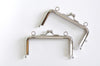 11cm ( 4 ") Purse Frame Silver 11cmx5cm