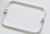 Doctor Bag Frame Aluminium Tube Purse Frame Bag Frame Hardware 19cm/21cm/25cm/30cm
