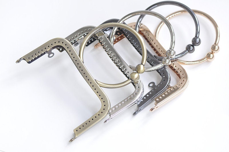 Retro Metal Purse Frame /Sewing Handle Purse Frame 12.5cm (5") Pick Color