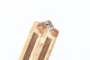 25cm ( 10") Retro Purse Frame / Large Wood Handle Purse Frame With Screws