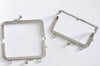 11cm ( 4 ") Purse Frame Silver 11cmx5cm