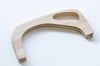 25cm ( 10") Retro Purse Frame / Large Wood Handle Purse Frame With Screws
