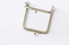 Retro Bronze Purse Frame Glue-In Style 8.5 x 10.5cm