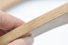 25cm ( 10") Retro Purse Frame / Large Wood Handle Purse Frame With Screws