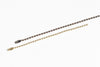 12cm Mini Purse Frame Chain Bronze And Light Gold