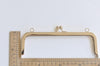 Light Gold Purse Frame With Screws 20cm x 7cm