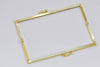 17cm Gold Purse Frame Clutch Purse Frame Bag Hanger 17.5 x 6.5cm