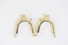 4cm Gold Purse Frame Coin Purse Frame 4cm (1 1/2")