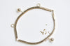20cm Light Gold Half Round Handle Purse Frame Bag Hanger With Screws