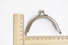 3" Retro Purse Frame Sewing Coin Bag Half Round Purse Frame Various Colors 8.5cm ( 3")