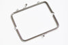 18.5cm Silver Tube Purse Frame Clutch Bag Purse Frame Glue-In Style 18.5cm x 8cm