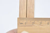 25cm ( 10") Retro Purse Frame / Large Wood Handle Purse Frame With Screws