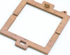 22.5cm ( 9") Retro Purse Frame / Large Wood Handle Purse Frame With Screws 22.5cm x 12cm