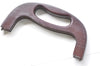 25cm ( 10") Retro Purse Frame / Large Wood Handle Purse Frame With Screws Pick Size