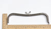23cm Silver Purse Frame Handle Glue In Bag Hooks 23 x 7cm ( 9" x 2.7")
