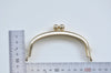 10.5cm Purse Frame Bag Hanger Matte Gold Color