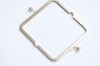 6" Matte Gold Purse Frame Glue-In Style 15cm x 8.5cm ( 6" x 3 1/3")