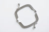 5.5cm Matte Silver Purse Frame Mini Coin Purse Frame 5.5cm x 3.5cm