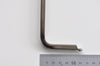 22cm (8") Silver Purse Frame With Large Kisslock Glue-In Style Closure Frame
