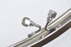 23cm Silver Purse Frame Handle Glue In Bag Hooks 23 x 7cm ( 9" x 2.7")