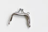 5.5cm Matte Silver Purse Frame Mini Coin Purse Frame 5.5cm x 3.5cm
